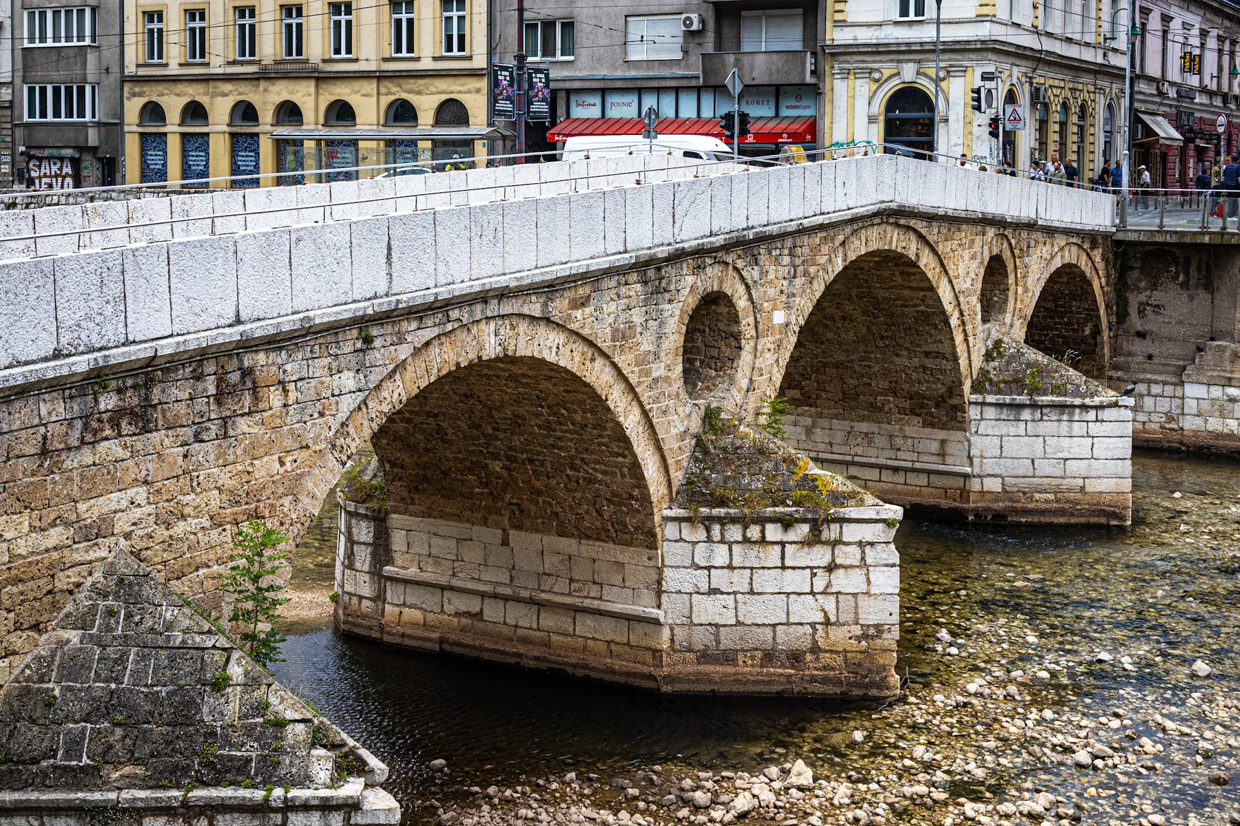 Sarajevo & Mostar: Echoes of hate, badges of courage, where the past is present — photograph by Telford Vice