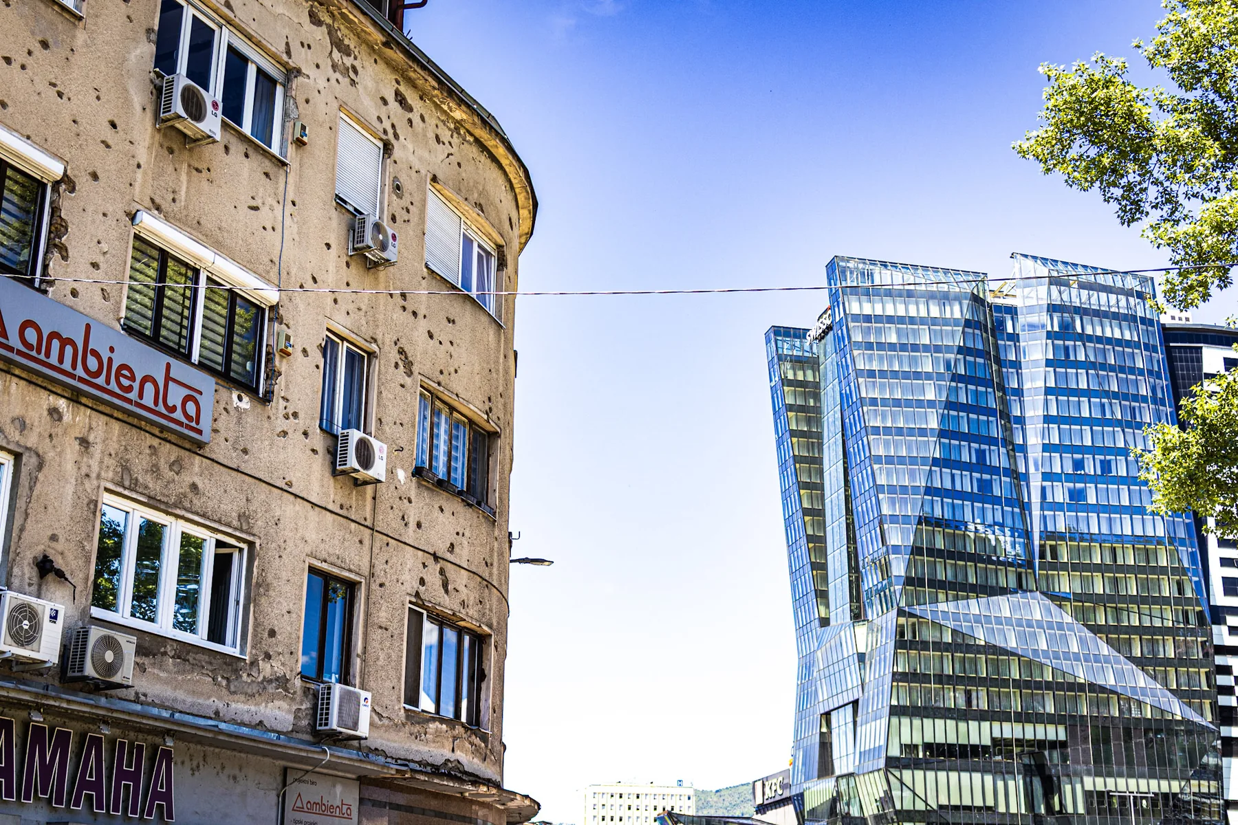 Sarajevo & Mostar: Echoes of hate, badges of courage, where the past is present — photograph by Telford Vice