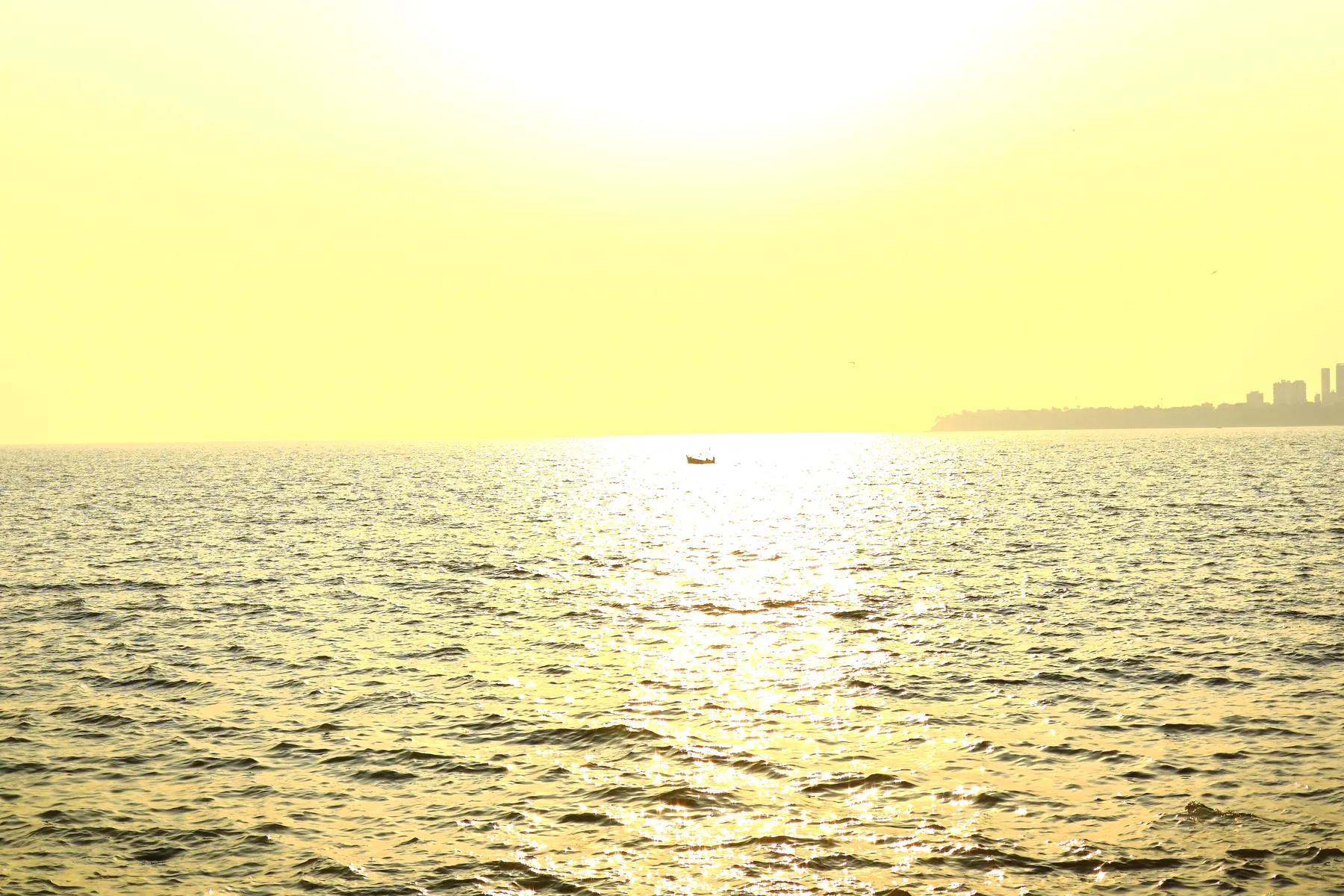 To the water's edge
